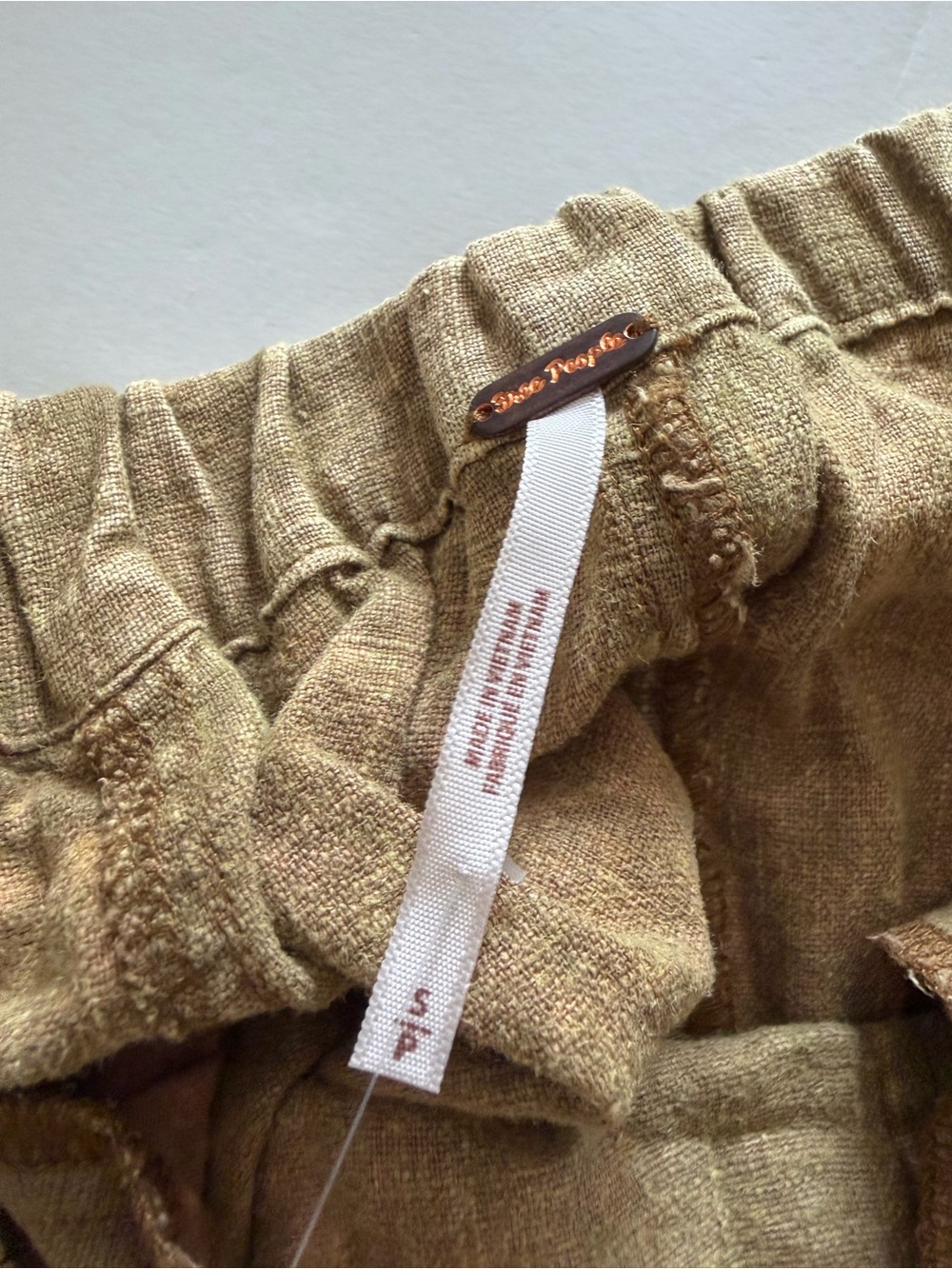 Free People High Road Barrel Pant in Python Women’s S NWT - Picture 8 of 10